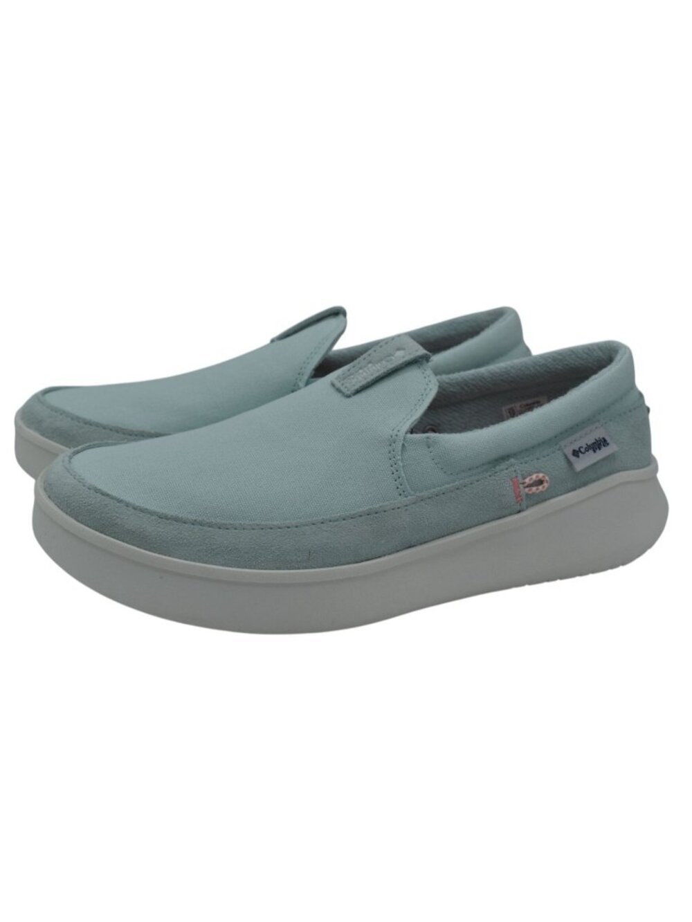Columbia Womens‎ Size 10 Boatside PFG Icy Morn Sorbet Slip On Boat Shoes